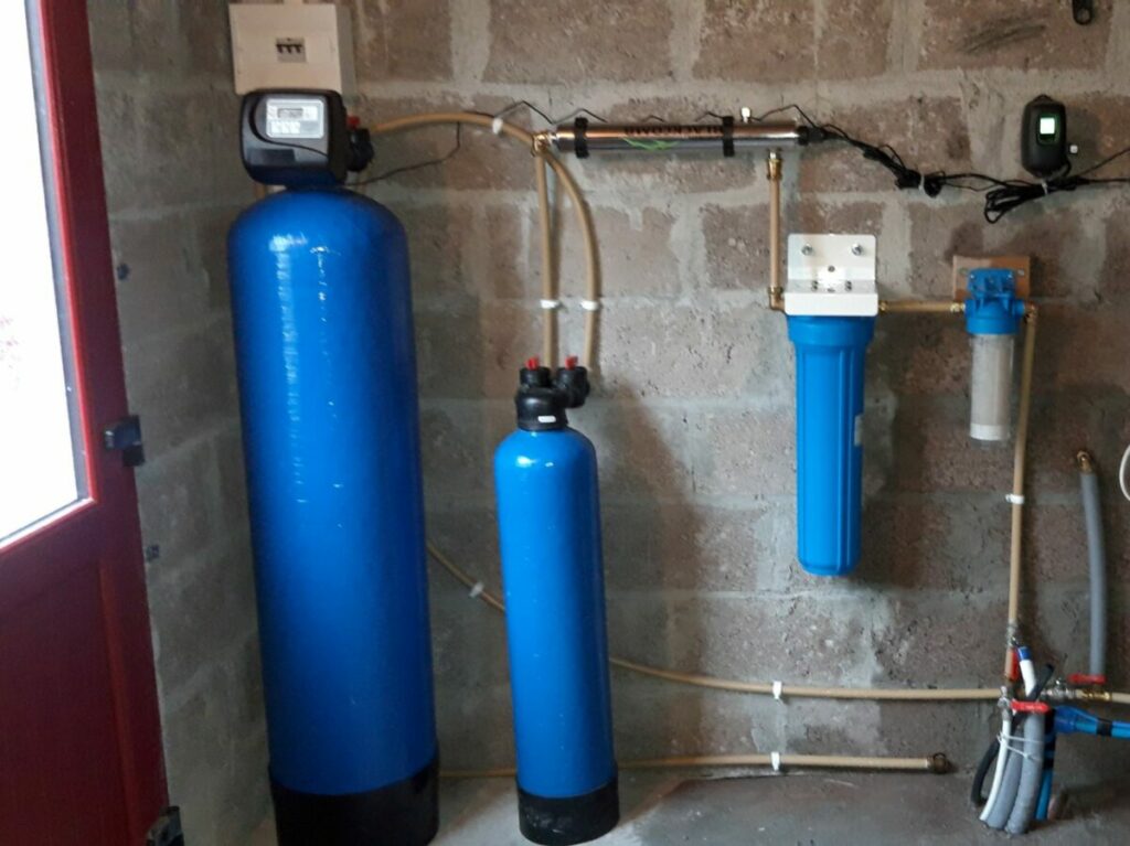 Typical example of water filtration and treatment system - Quest Utility Services